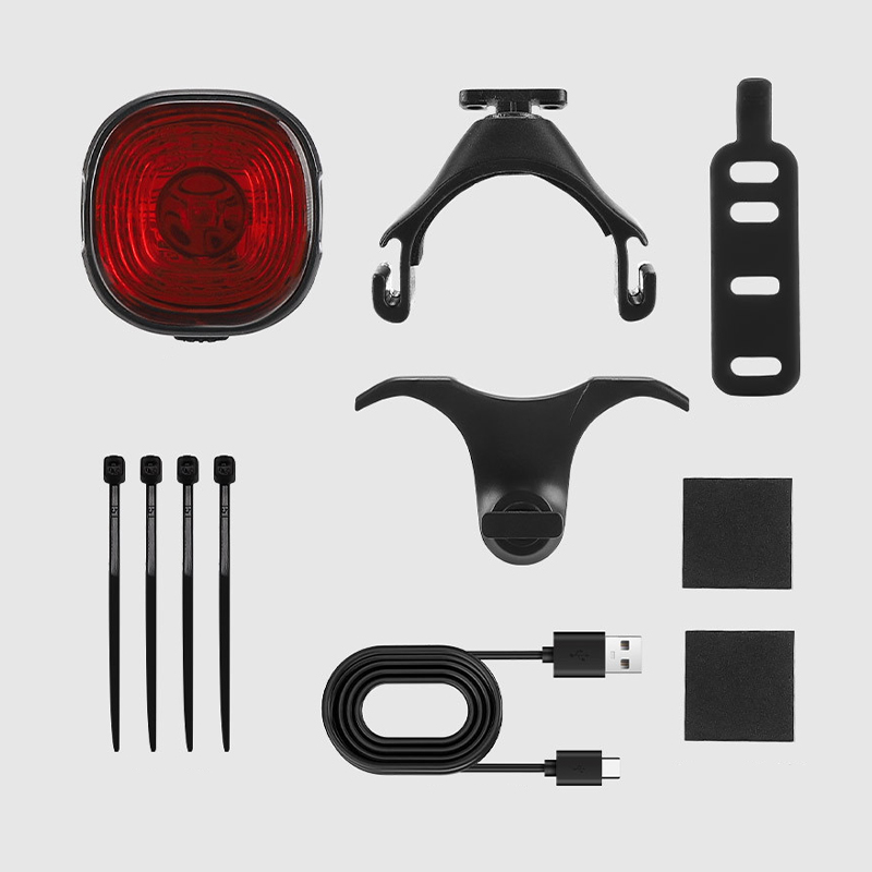 Фонарь велосипедный West Biking YP0701409-WT09 задний велогабарит умный велофонарь