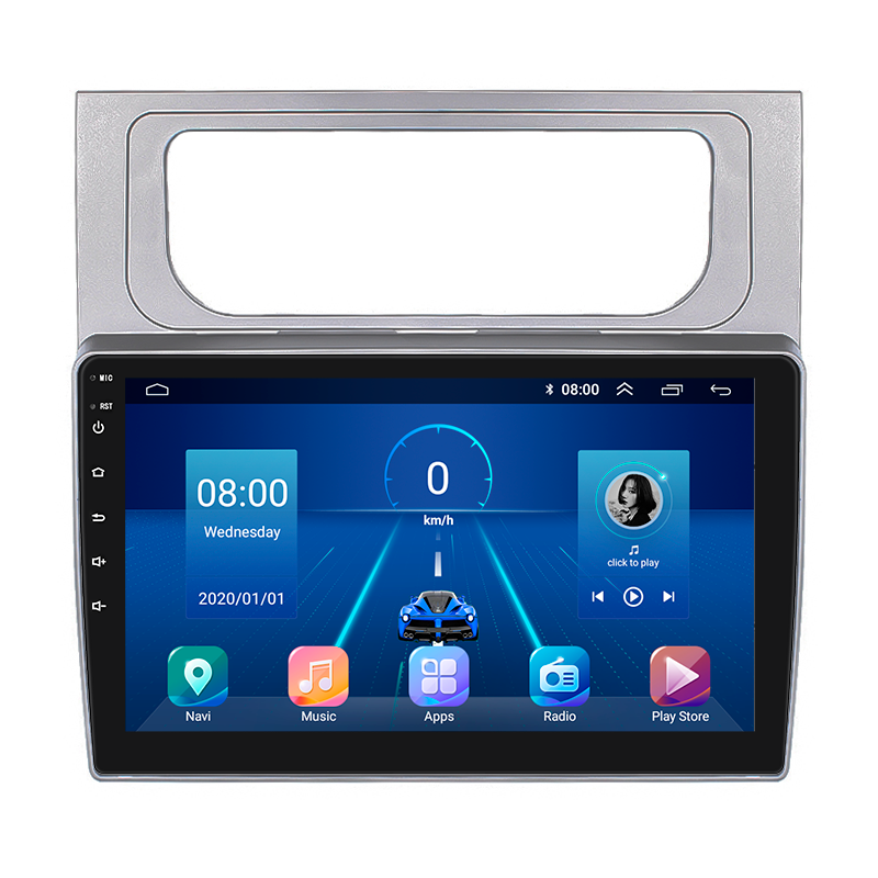 Штатная магнитола Lesko для Volkswagen Touran II 2010-2015 экран 10" 2/32Gb 4G Wi-Fi GPS Top