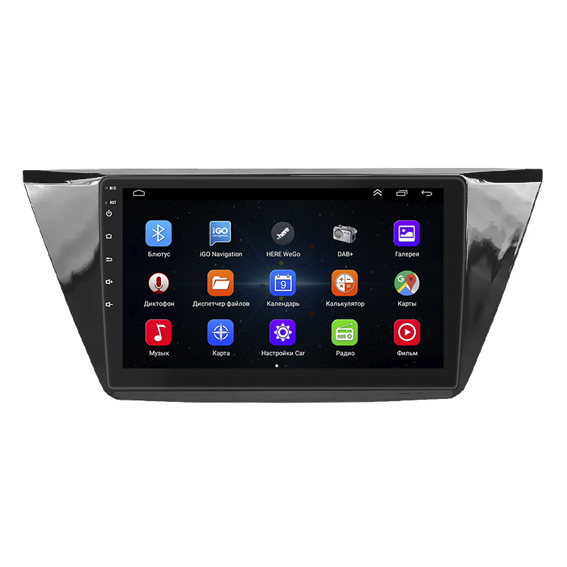 Штатная магнитола Lesko для Volkswagen Touran III 2015-н.в. экран 10" 1/16Gb Wi-Fi GPS Base