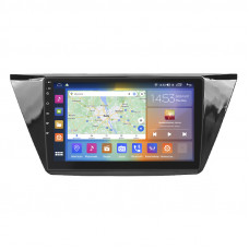 Штатная магнитола Lesko для Volkswagen Touran III 2015-н.в. экран 10" 2/32Gb CarPlay 4G Wi-Fi GPS Prime