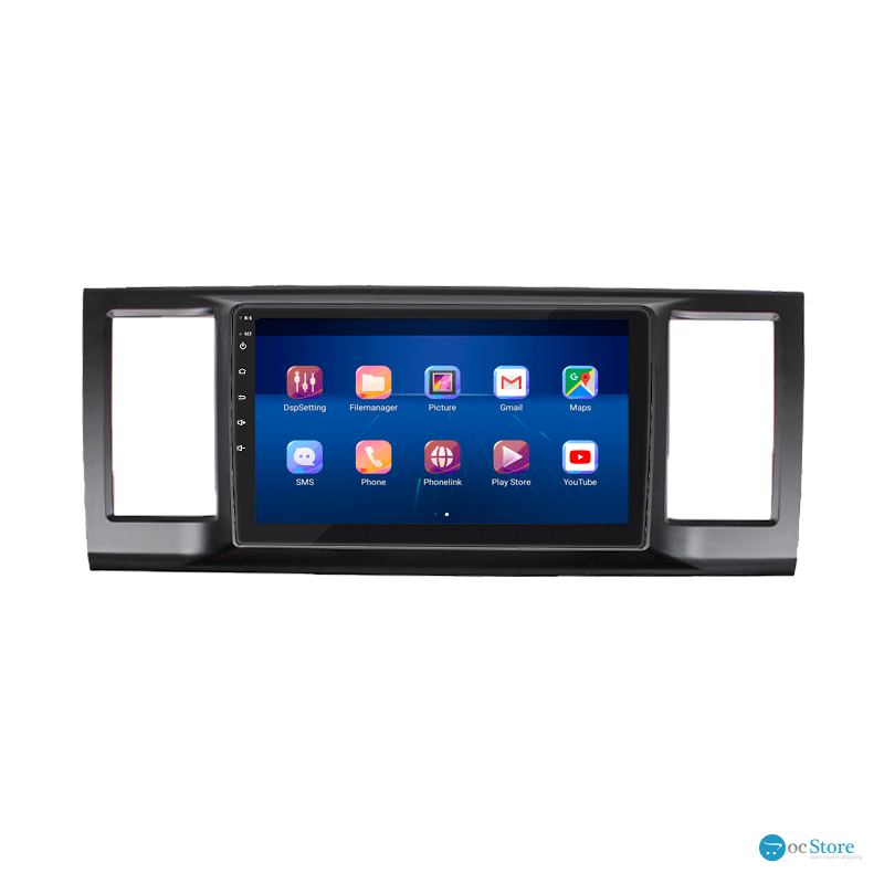Штатная магнитола Lesko для Volkswagen Transporter T6 2015-2019 экран 9" 2/32Gb Wi-Fi GPS Base