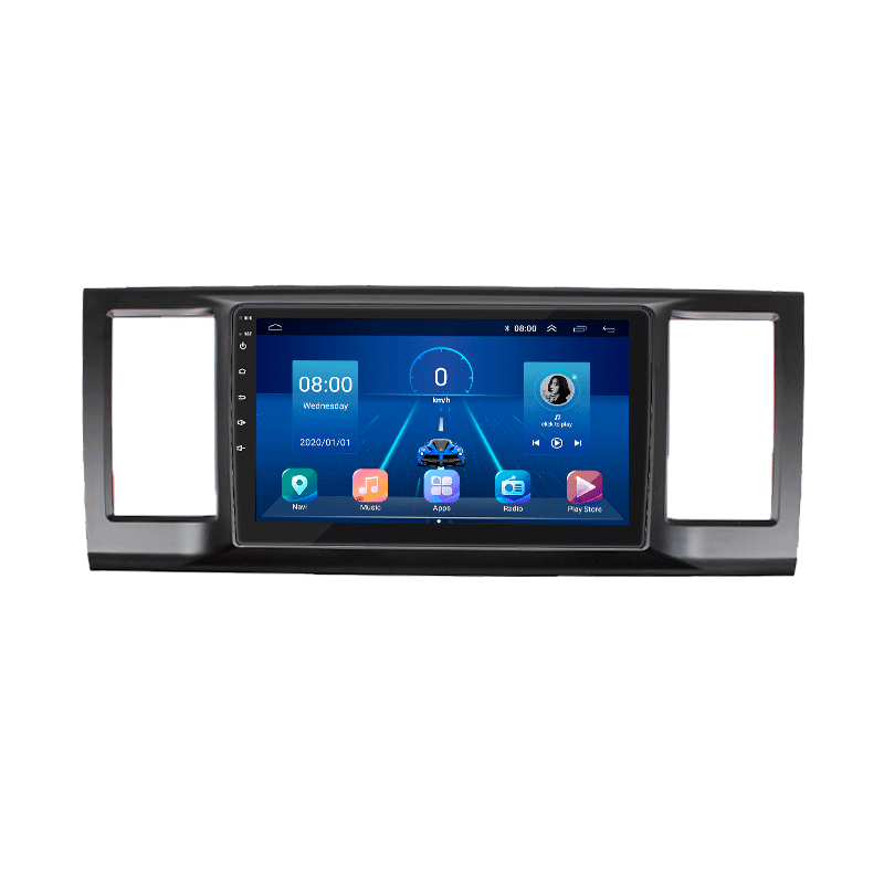 Штатная магнитола Lesko для Volkswagen Transporter T6 2015-2019 экран 9" 2/32Gb 4G Wi-Fi GPS Top