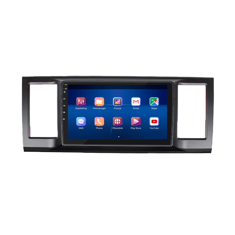 Штатная магнитола Lesko для Volkswagen Transporter T6 2015-2019 экран 9" 2/32Gb 4G Wi-Fi GPS Top