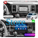 Штатная магнитола Lesko для Volkswagen Transporter T6 2015-2019 экран 9" 2/32Gb 4G Wi-Fi GPS Top