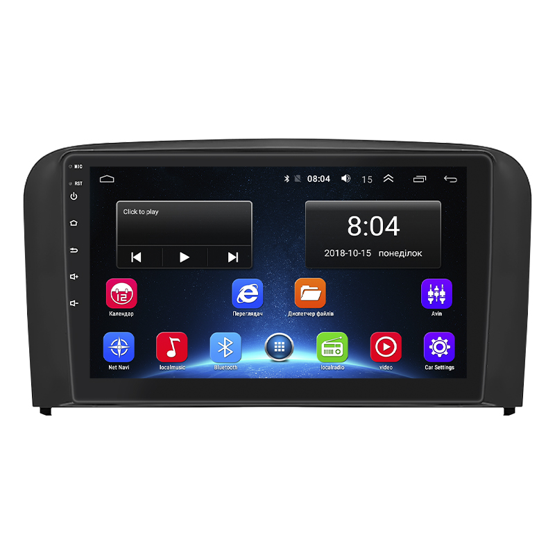 Штатная магнитола Lesko для Volvo S80 I 1998-2003 экран 9" 2/32Gb Wi-Fi GPS Base