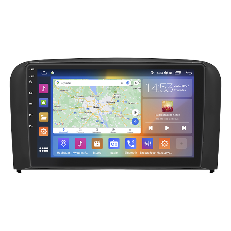 Штатная магнитола Lesko для Volvo S80 I 1998-2003 экран 9" 4/64Gb CarPlay 4G Wi-Fi GPS Prime