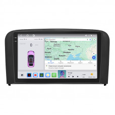 Штатная магнитола Lesko для Volvo S80 I 1998-2003 экран 9" 4/64 QLED CarPlay 4G Wi-Fi GPS 360 Prime