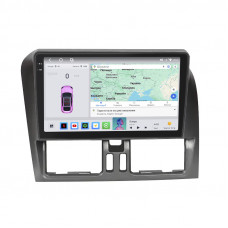 Штатная магнитола Lesko для Volvo XC60 I 2008-2013 экран 9" 4/64 QLED CarPlay 4G Wi-Fi GPS 360 Prime