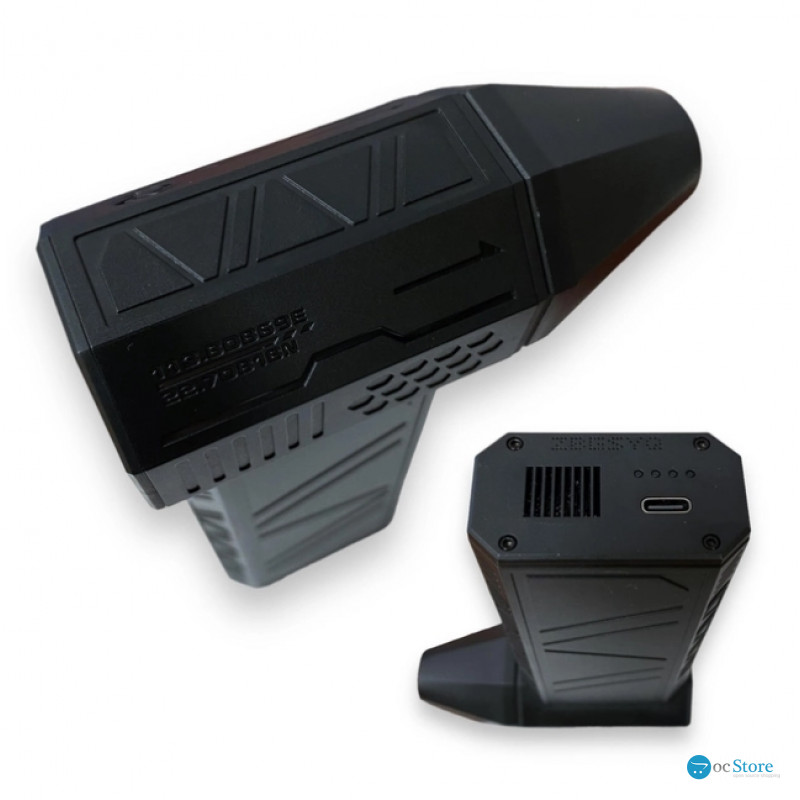 Turbo Jet Fan Violent X3 Hoco ручний надпотужний вентилятор акумуляторний від USB - Black