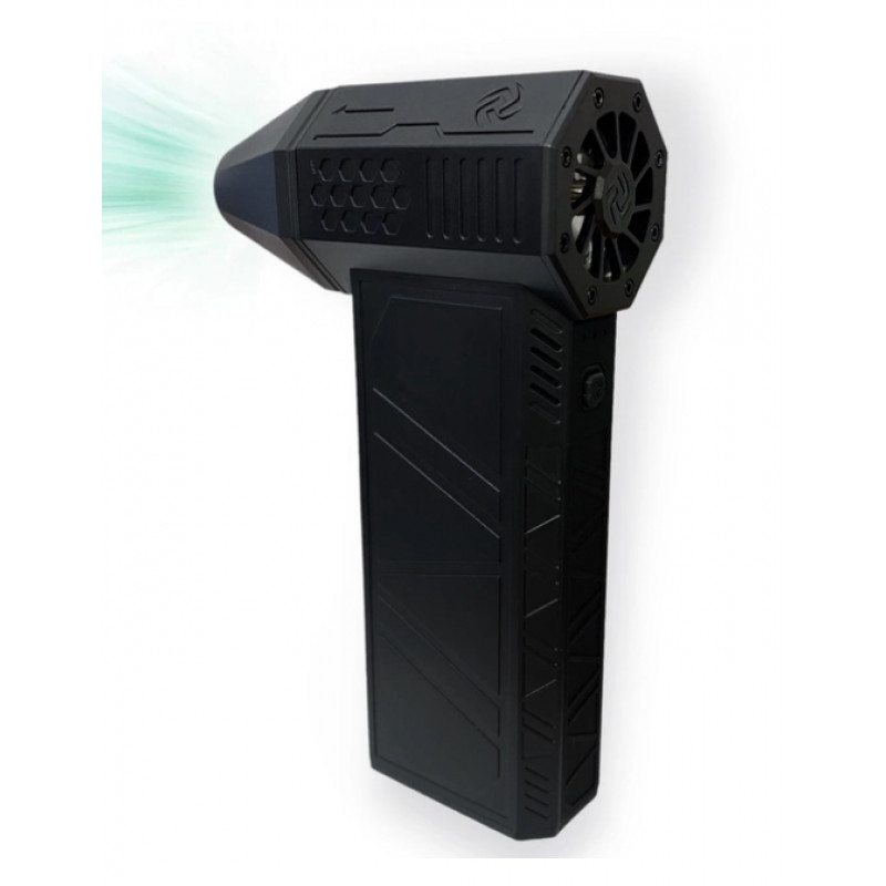 Вентилятор Turbo Jet Fan Violent X3 ручний надпотужний вентилятор акумуляторний від USB - Black