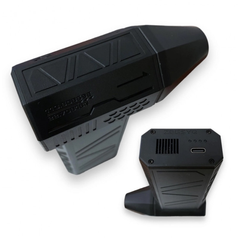 Вентилятор Turbo Jet Fan Violent X3 ручний надпотужний вентилятор акумуляторний від USB - Black