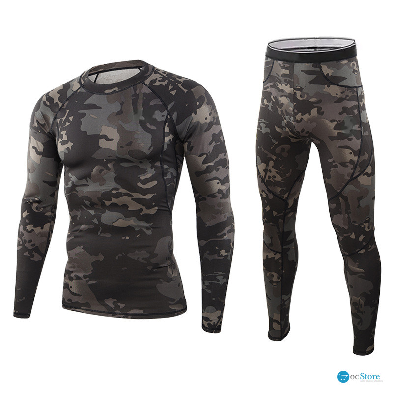 Термобелье мужское A152 2XL Camouflage Black