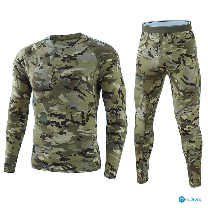 Термобелье мужское A152 3XL Camouflage Green