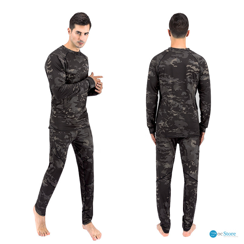 Термобелье мужское A152 XL Camouflage Black