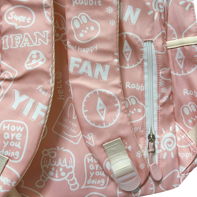 Рюкзак подростковый 230632 Зайка 20L Pink