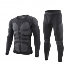 Мужское термобелье Lesko A200 Black M зимний комплект для мужчин