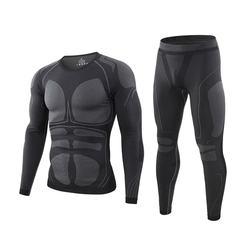 Мужское термобелье Lesko A200 Black M зимний комплект для мужчин