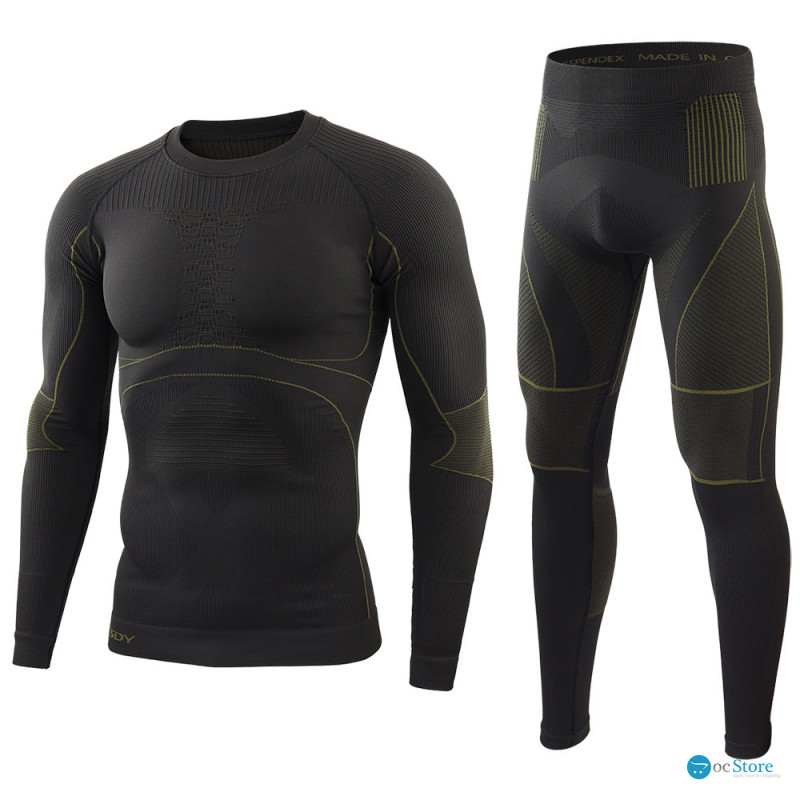 Термобілизна чоловіча A202 Black 2XL