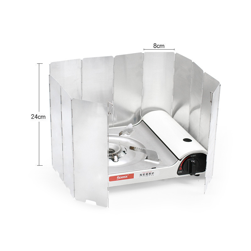 Складной ветрозащитный экран SEAROCK SRTF-003 12 секций