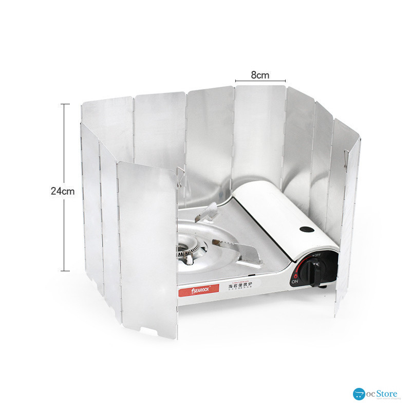 Складной ветрозащитный экран SEAROCK SRTF-003 12 секций