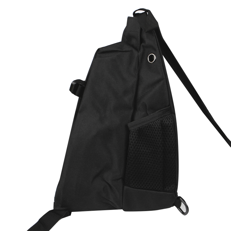 Рюкзак на одно плечо 905 вместительная с USB портом водонепроницаемая Black