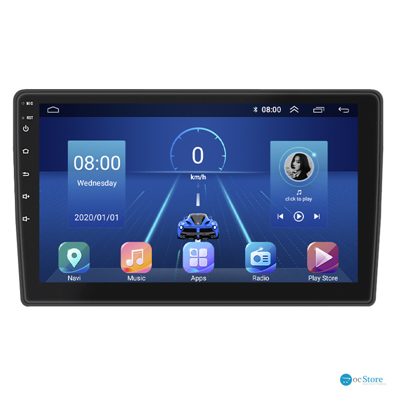 Штатная магнитола Lesko для Hyundai Avante III 2000-2003 экран 9" 4/64Gb 4G Wi-Fi GPS Top