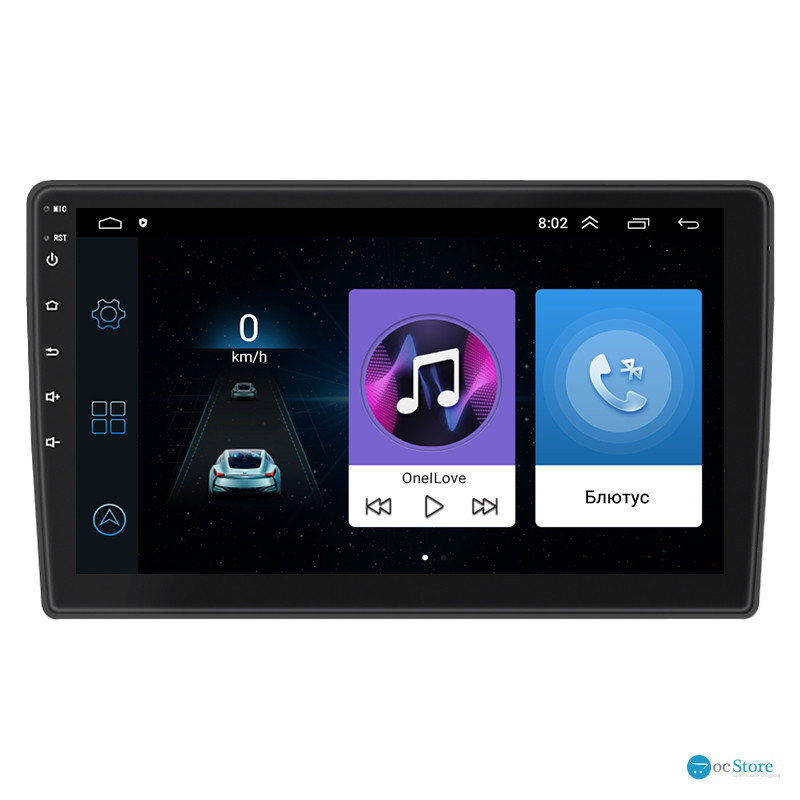 Штатная магнитола Lesko для Hyundai Avante III Рестайлинг 2003-2006 экран 9" 1/16Gb Wi-Fi GPS Base