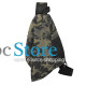 Рюкзак на одно плечо 905 вместительная с USB портом водонепроницаемая Camouflage