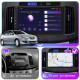 Штатная магнитола Lesko для Hyundai Avante IV 2006-2010 экран 9" 2/32Gb CarPlay 4G Wi-Fi GPS Prime