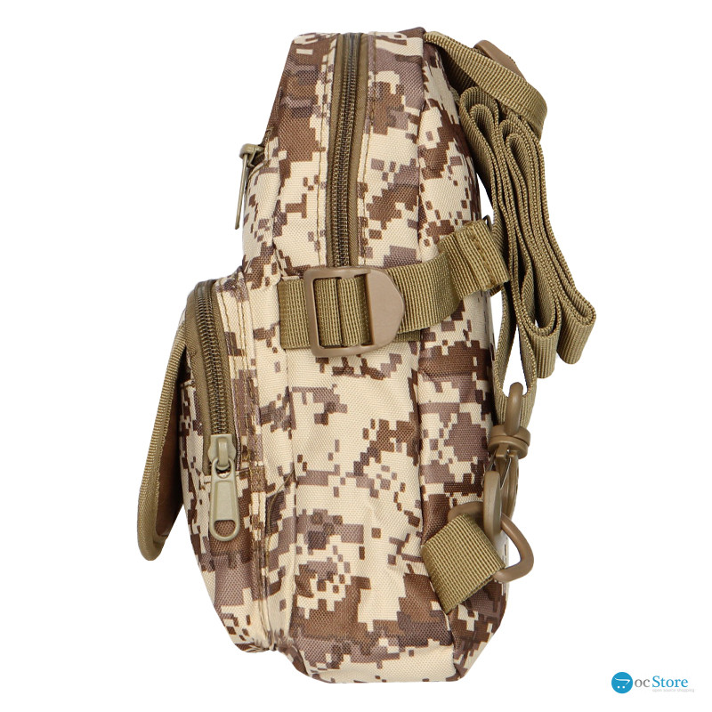 Рюкзак тактический на одно плечо AOKALI Outdoor A31 Sand Pixel
