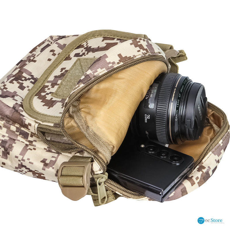 Рюкзак тактический на одно плечо AOKALI Outdoor A31 Sand Pixel