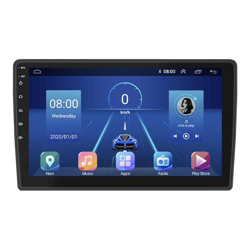 Штатная магнитола Lesko для Hyundai Elantra III (XD2) Рестайлинг 2003-2010 экран 9" 2/32Gb 4G Wi-Fi GPS Top