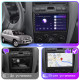 Штатная магнитола Lesko для Hyundai Santa Fe I 2000-2012 экран 9" 4/64Gb CarPlay 4G Wi-Fi GPS Prime
