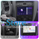 Штатная магнитола Lesko для Hyundai Santa Fe I 2000-2012 экран 9" 6/128Gb 4G Wi-Fi GPS Top