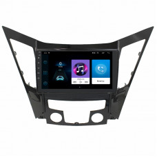 Штатная магнитола Lesko для Hyundai Sonata VI (YF) 2009-2014 экран 9" 1/16Gb Wi-Fi GPS Base