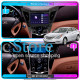 Штатная магнитола Lesko для Hyundai Sonata VI (YF) 2009-2014 экран 9" 4/64Gb 4G Wi-Fi GPS Top
