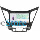 Штатная магнитола Lesko для Hyundai Sonata VI (YF) 2009-2014 экран 9" 4/64 QLED CarPlay 4G Wi-Fi GPS 360 Prime