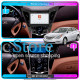 Штатная магнитола Lesko для Hyundai Sonata VI (YF) 2009-2014 экран 9" 4/64 QLED CarPlay 4G Wi-Fi GPS 360 Prime