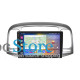 Штатная магнитола Lesko для Hyundai Verna II 2005-2010 экран 9" 2/32Gb CarPlay 4G Wi-Fi GPS Prime