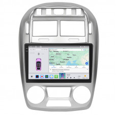 Штатная магнитола Lesko для Kia Cerato I 2003-2007 экран 9" 4/64 QLED CarPlay 4G Wi-Fi GPS 360 Prime