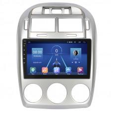 Штатная магнитола Lesko для Kia Cerato I Manual AC 2003-2007 экран 9" 2/32Gb 4G Wi-Fi GPS Top