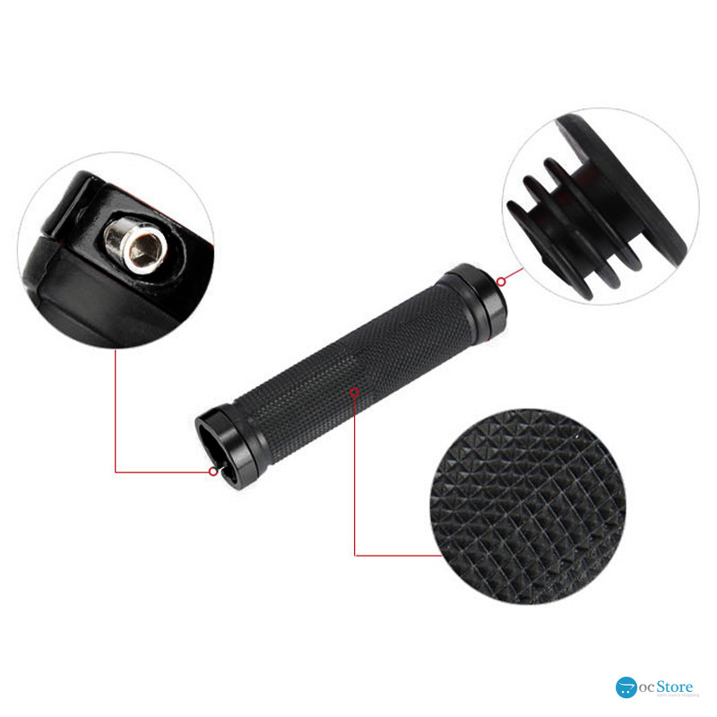 Резиновые грипсы / Велосипедные ручки West Biking 0804004 Black