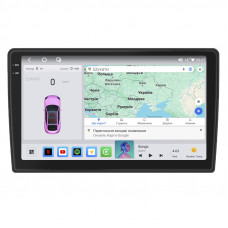 Штатная магнитола Lesko для Kia Optima I Рестайлинг 2002-2005 экран 9" 4/64 QLED CarPlay 4G Wi-Fi GPS 360 Prime