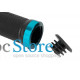 Резиновые грипсы / Велосипедные ручки West Biking 0804004 Black + Blue