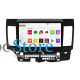 Штатная магнитола Lesko для Mitsubishi Lancer Evolution X 2007-2016 экран 10" 1/16Gb Wi-Fi GPS Base