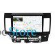Штатная магнитола Lesko для Mitsubishi Lancer Evolution X 2007-2016 экран 10" 1/16Gb Wi-Fi GPS Base
