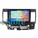 Штатная магнитола Lesko для Mitsubishi Lancer Evolution X 2007-2016 экран 10" 2/32Gb CarPlay 4G Wi-Fi GPS Prime