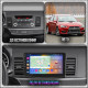 Штатная магнитола Lesko для Mitsubishi Lancer Evolution X 2007-2016 экран 10" 4/64Gb CarPlay 4G Wi-Fi GPS Prime