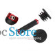 Резиновые грипсы / Велосипедные ручки West Biking 0804004 Black + Red