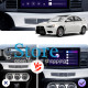 Штатная магнитола Lesko для Mitsubishi Lancer X Рестайлинг 2 2015-2017 экран 10" 4/64Gb CarPlay 4G Wi-Fi GPS Prime